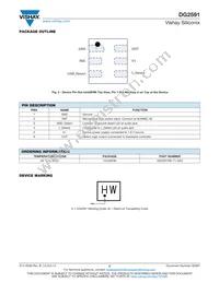 DG2591DN-T1-GE4 Datasheet Page 2