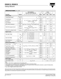 DG2613DX-T1-E3 Datasheet Page 2