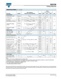 DG2706DN-T1-E4 Datasheet Page 3