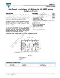 DG2707DN-T1-E4 Datasheet Cover