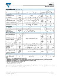 DG2707DN-T1-E4 Datasheet Page 3