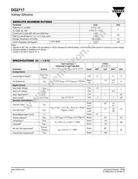 DG2717DX-T1-E3 Datasheet Page 2