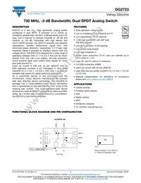 DG2723DN-T1-E4 Datasheet Cover