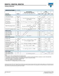 DG2743DS-T1-E3 Datasheet Page 4