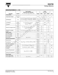 DG2799DN-T1-E4 Datasheet Page 3