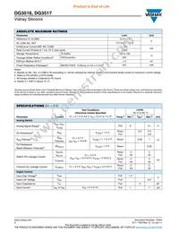 DG3517DB-T5-E1 Datasheet Page 2