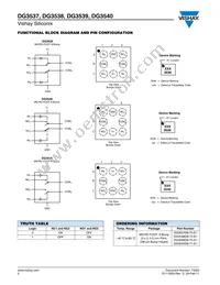 DG3539DB-T5-E1 Datasheet Page 2