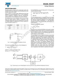 DG407DW Datasheet Page 10