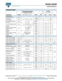 DG409DY-T1 Datasheet Page 3