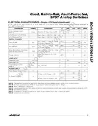 DG411FDJ+ Datasheet Page 5