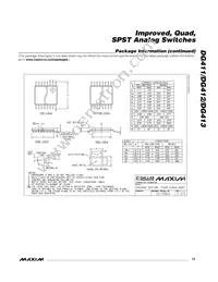 DG412CJ Datasheet Page 13