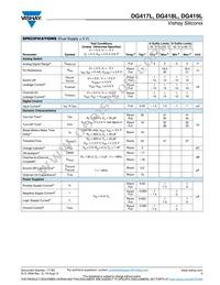 DG418LDQ-T1-E3 Datasheet Page 3