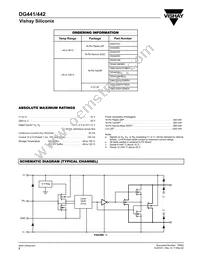 DG441DY-T1 Datasheet Page 2