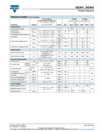 DG442DJ-E3 Datasheet Page 3