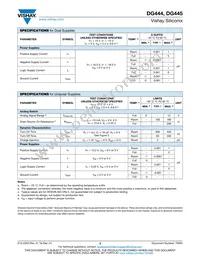 DG445DJ-E3 Datasheet Page 3