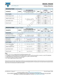 DG445DY-T1 Datasheet Page 3