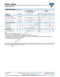 DG468DV-T1-E3 Datasheet Page 4