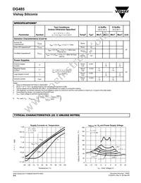 DG485AZ/883 Datasheet Page 4