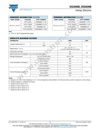 DG508BEQ-T1-E3 Datasheet Page 3
