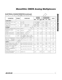 DG509ADY-T Datasheet Page 3