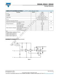 DG542DY-T1 Datasheet Page 3