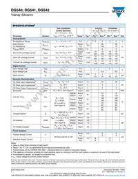 DG542DY-T1 Datasheet Page 4