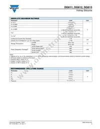 DG613DY-T1 Datasheet Page 3