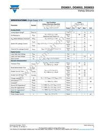 DG9053DQ-T1-E3 Datasheet Page 3