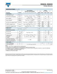 DG9233DY-T1 Datasheet Page 3
