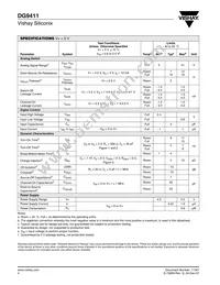 DG9411DL-T1-E3 Datasheet Page 4