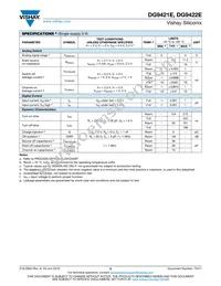 DG9422EDV-T1-GE3 Datasheet Page 5