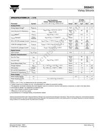 DG9431DY-T1 Datasheet Page 3