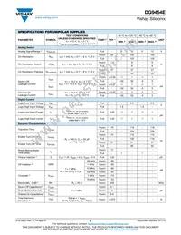 DG9454EEN-T1-GE4 Datasheet Page 3