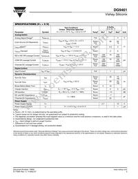 DG9461DY-T1 Datasheet Page 3