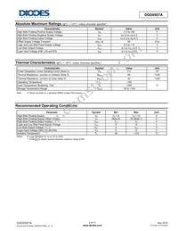 DGD0507AFN-7 Datasheet Page 3