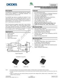 DGD05463FN-7 Datasheet Cover