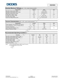 DGD2003S8-13 Datasheet Page 3