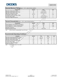 DGD2101MS8-13 Datasheet Page 3