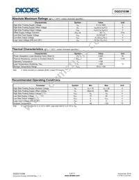 DGD2103MS8-13 Datasheet Page 3