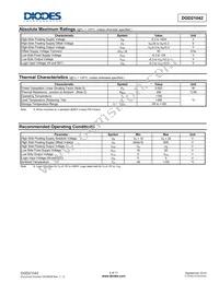 DGD21042S8-13 Datasheet Page 3