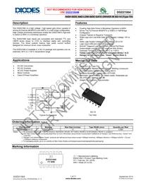 DGD21064S14-13 Datasheet Cover