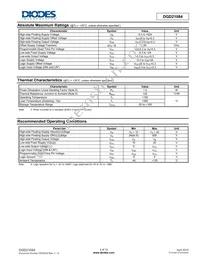 DGD21084S14-13 Datasheet Page 3