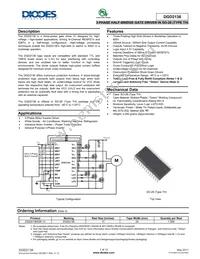 DGD2136S28-13 Datasheet Cover