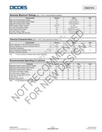 DGD21814S14-13 Datasheet Page 3