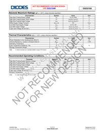 DGD2184S8-13 Datasheet Page 3