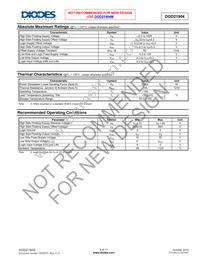 DGD21904S14-13 Datasheet Page 3