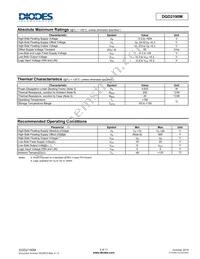 DGD2190MS8-13 Datasheet Page 3