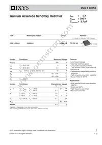 DGS3-030AS Datasheet Cover