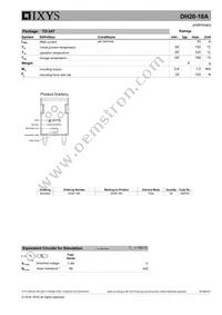 DH20-18A Datasheet Page 3