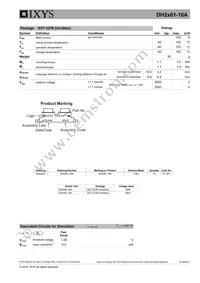 DH2X61-16A Datasheet Page 3